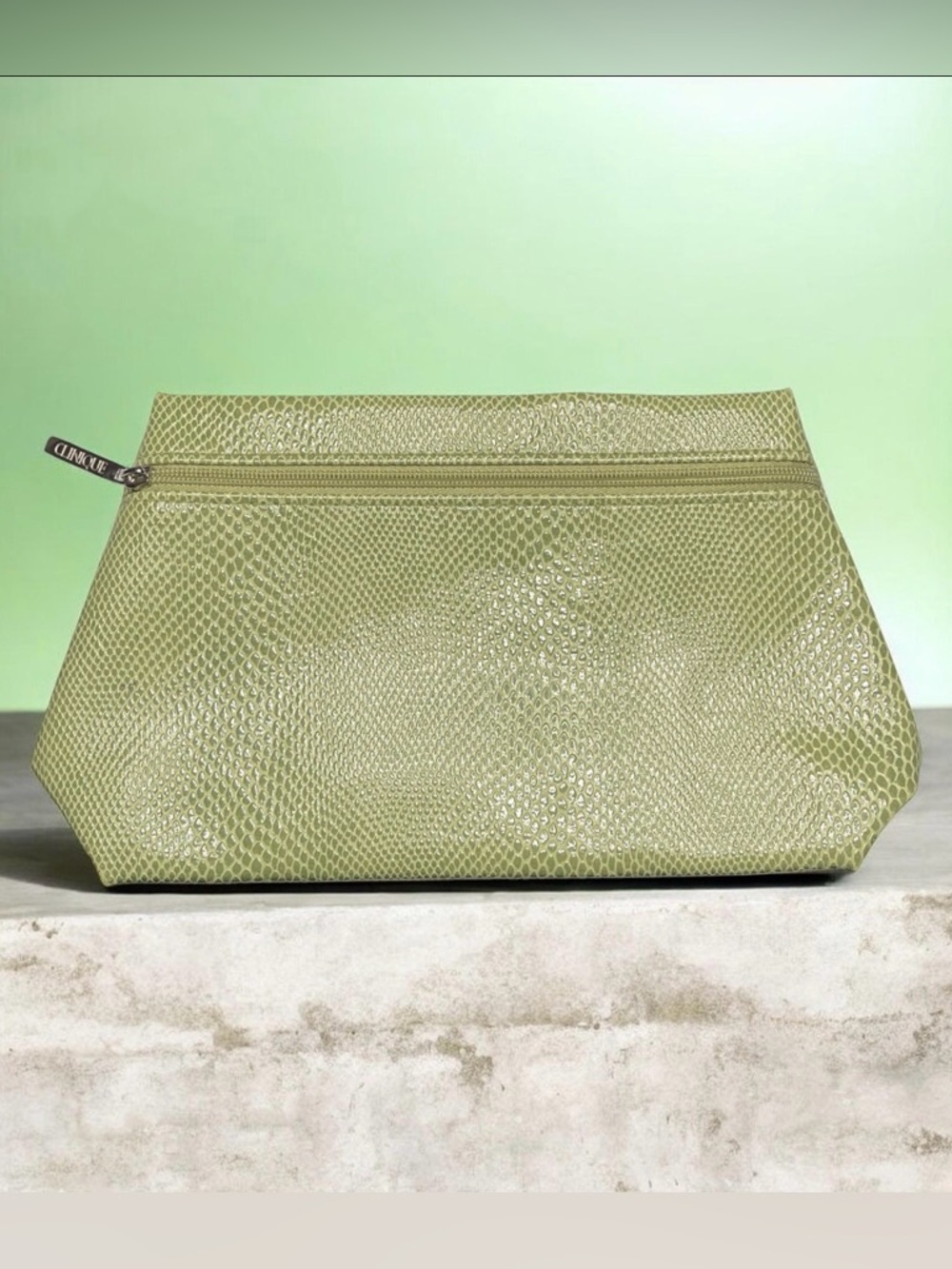 Clinique Olive Cosmetic Pouch